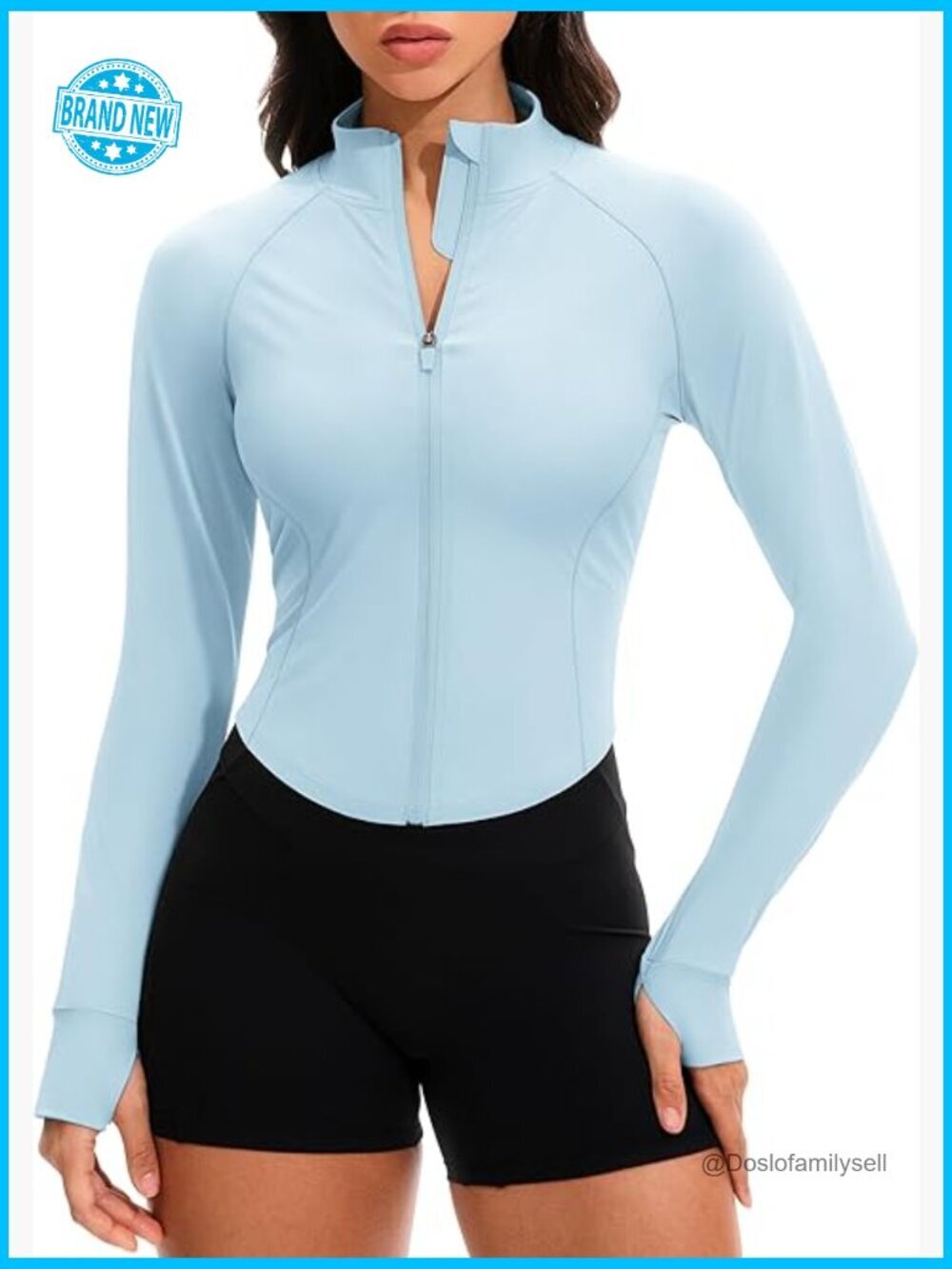 UPF 50+ Sun Protection Cropped Jacket Cooling Lightweight Running Hiking
